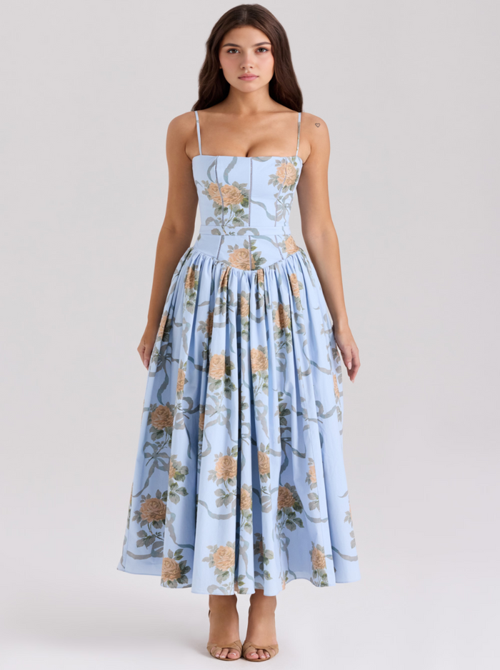 Estrella | Vestido midi floral