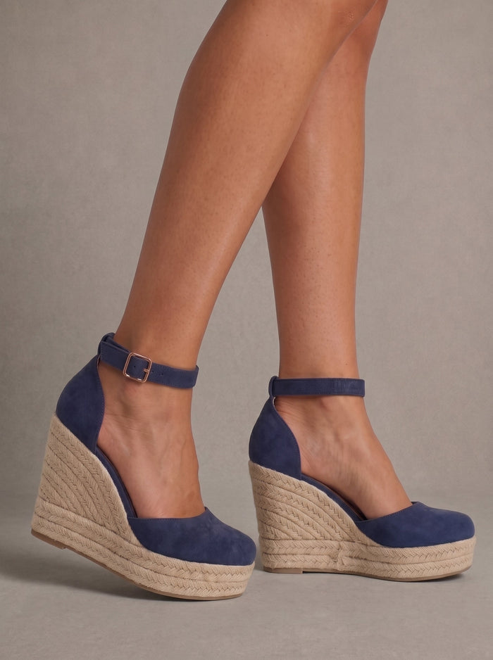 Catalina | Sandalias Cuña Esparto