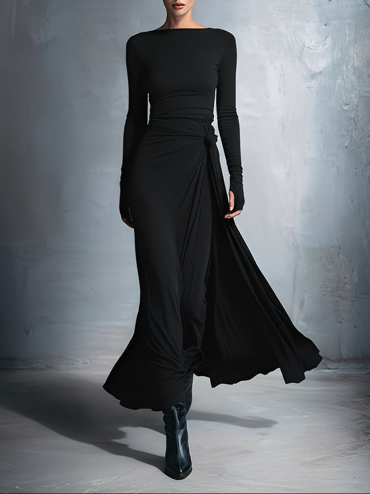 Montserrat | Vestido maxi elegante y fluido