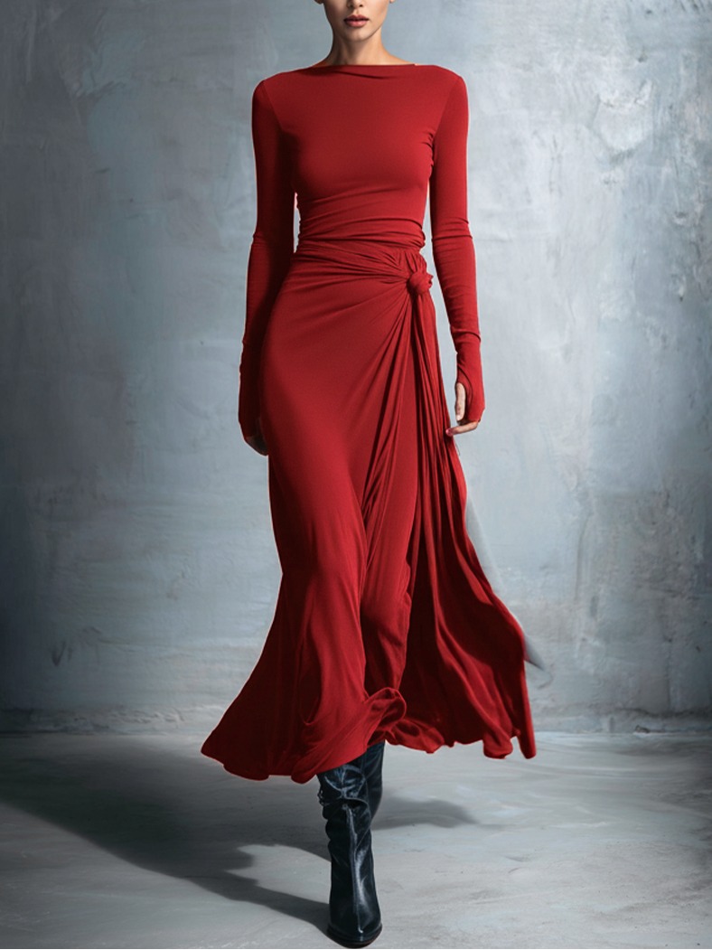Montserrat | Vestido maxi elegante y fluido