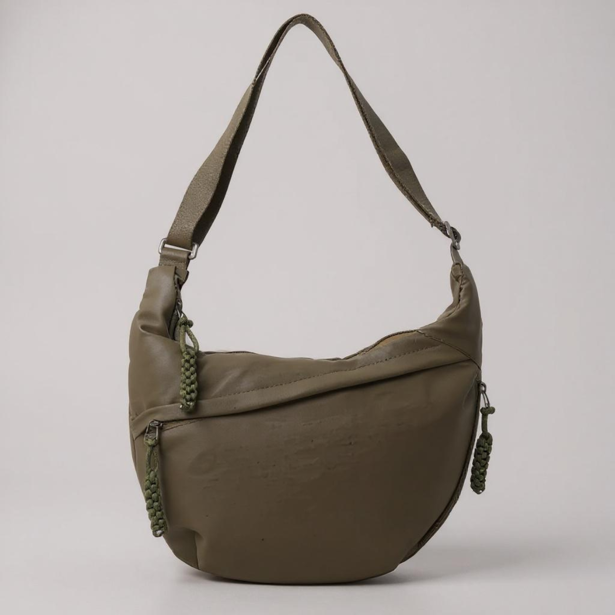 Bolso de Hombro Verde Olivo