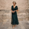 Elisabeth | Vestido verde elegante