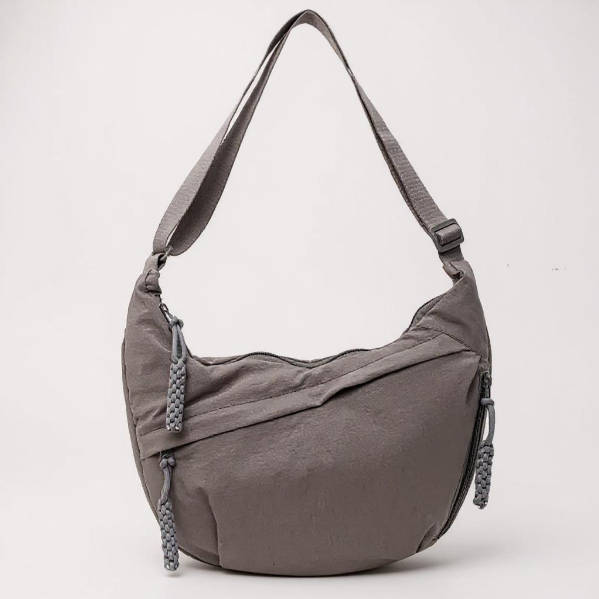 Bolso de Hombro Gris