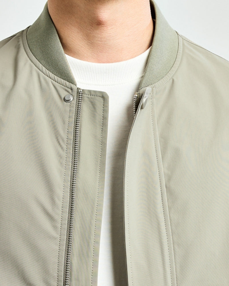 Raúl | Chaqueta bomber minimalista