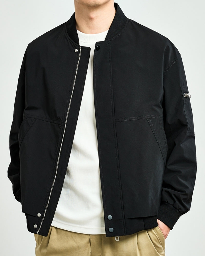 Raúl | Chaqueta bomber minimalista