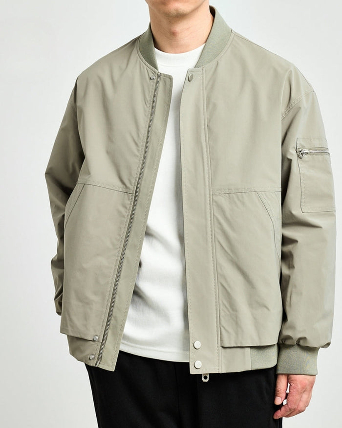 Raúl | Chaqueta bomber minimalista