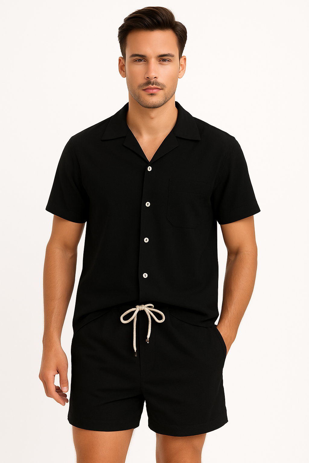 Roberto | Conjunto de ropa de lino y algodón para hombre
