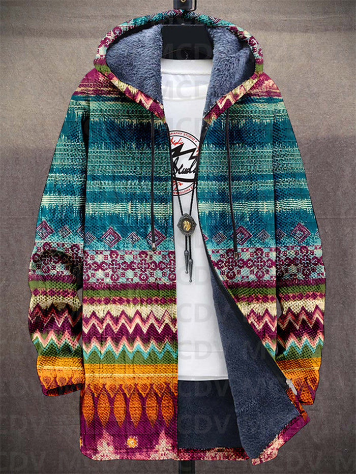 TALLULAH | Cárdigan con Capucha Artístico