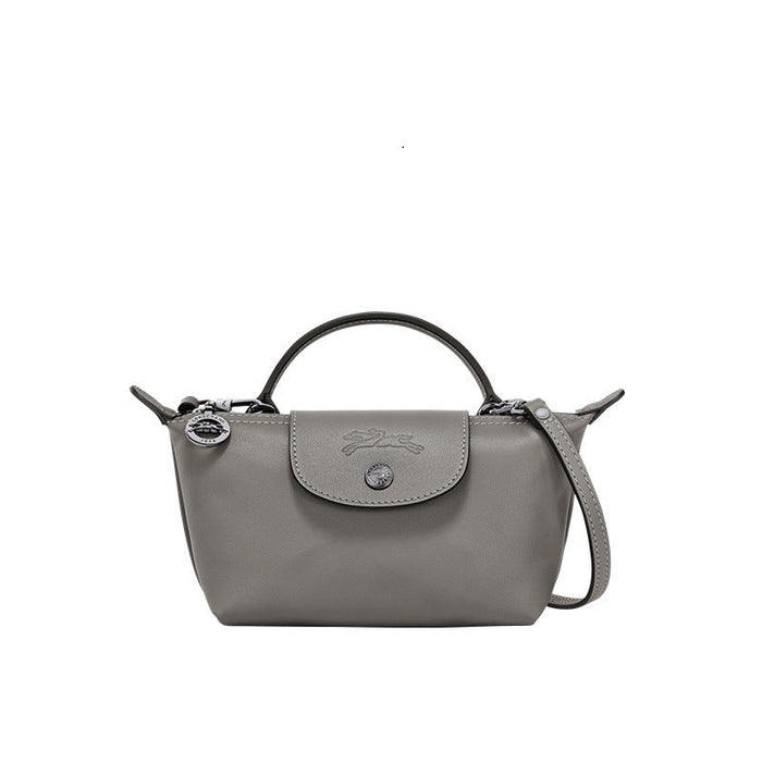 MINI BOLSO DE PIEL | GRIS