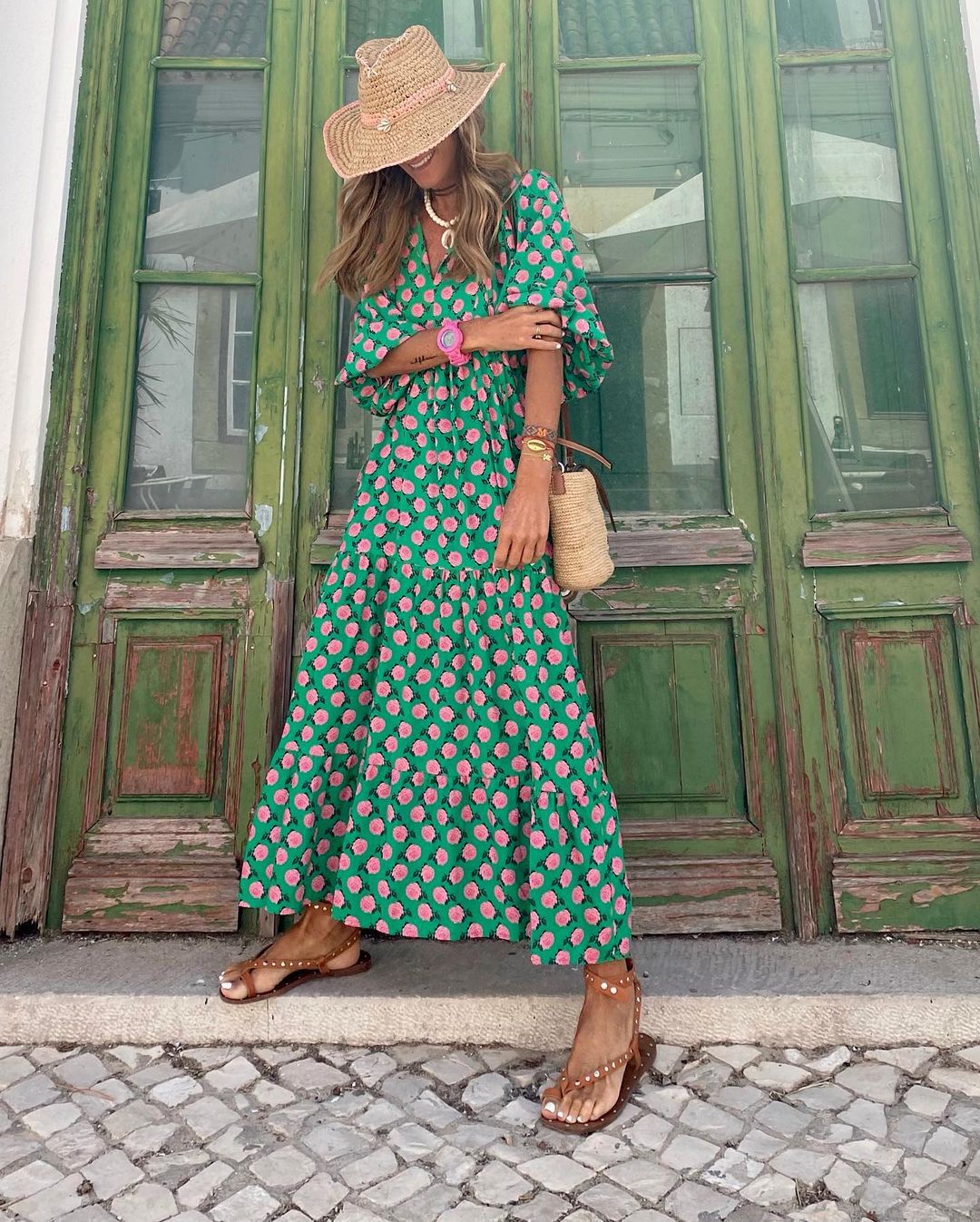Isabel | Vestido largo boho