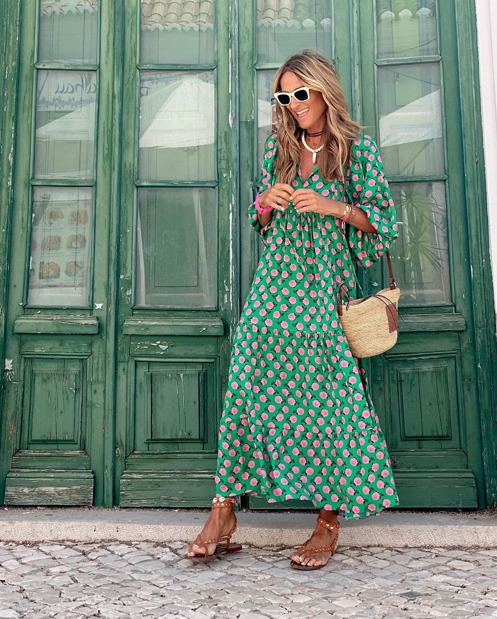 Isabel | Vestido largo boho