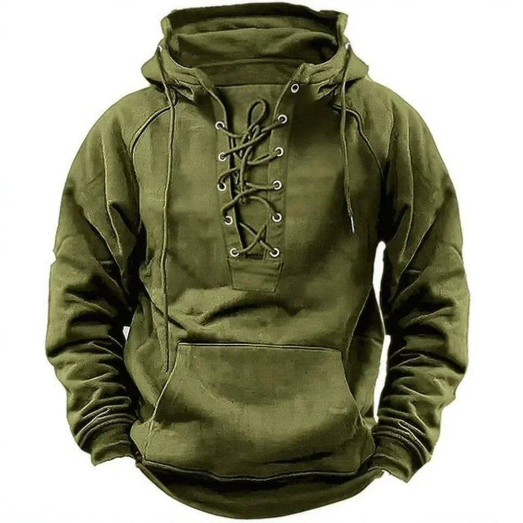 Erik | Sudadera de Estilo Vikingo, Calidez, Fuerza y Carácter