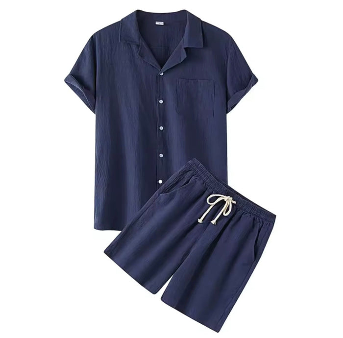 Roberto | Conjunto de ropa de lino y algodón para hombre
