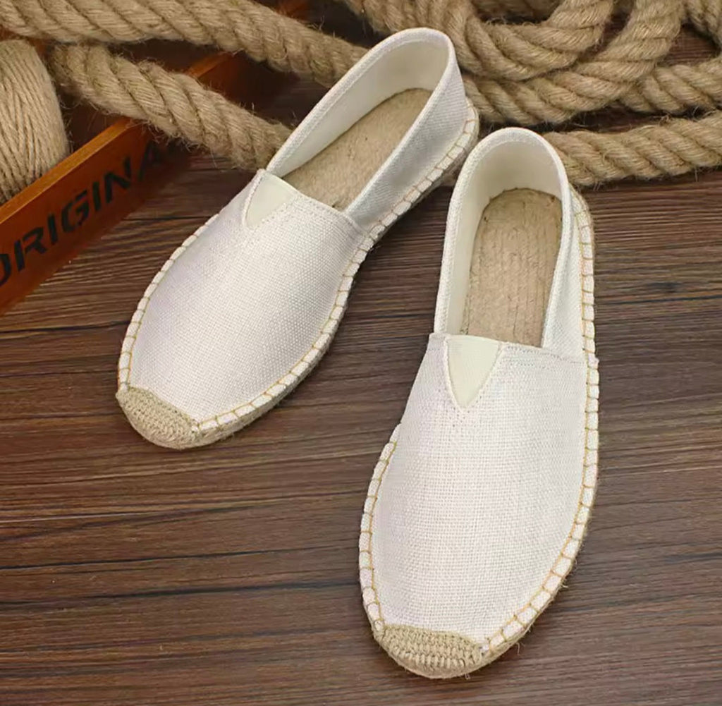 Cris | Alpargatas de Lona Sin Cordones