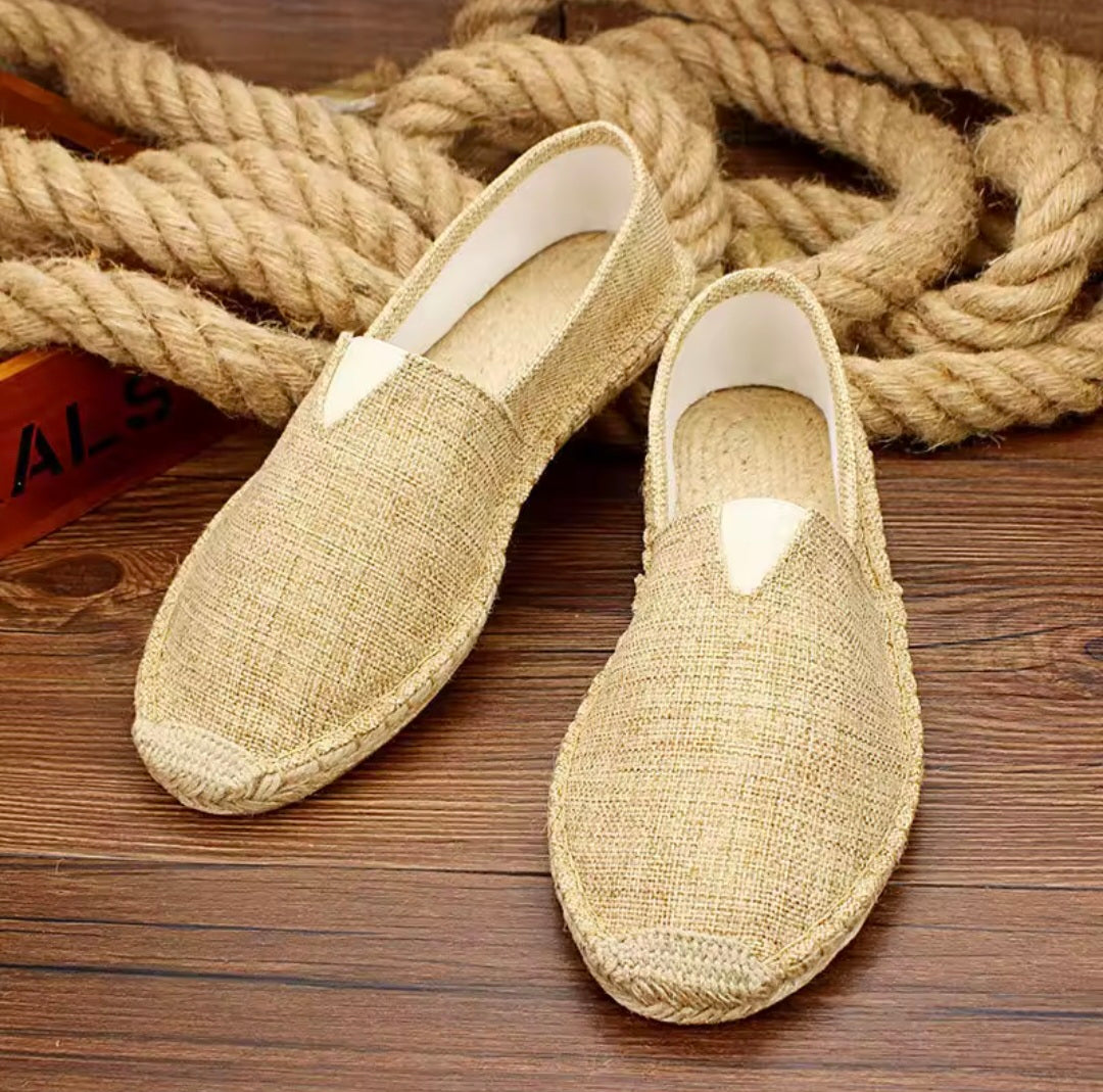 Cris | Alpargatas de Lona Sin Cordones