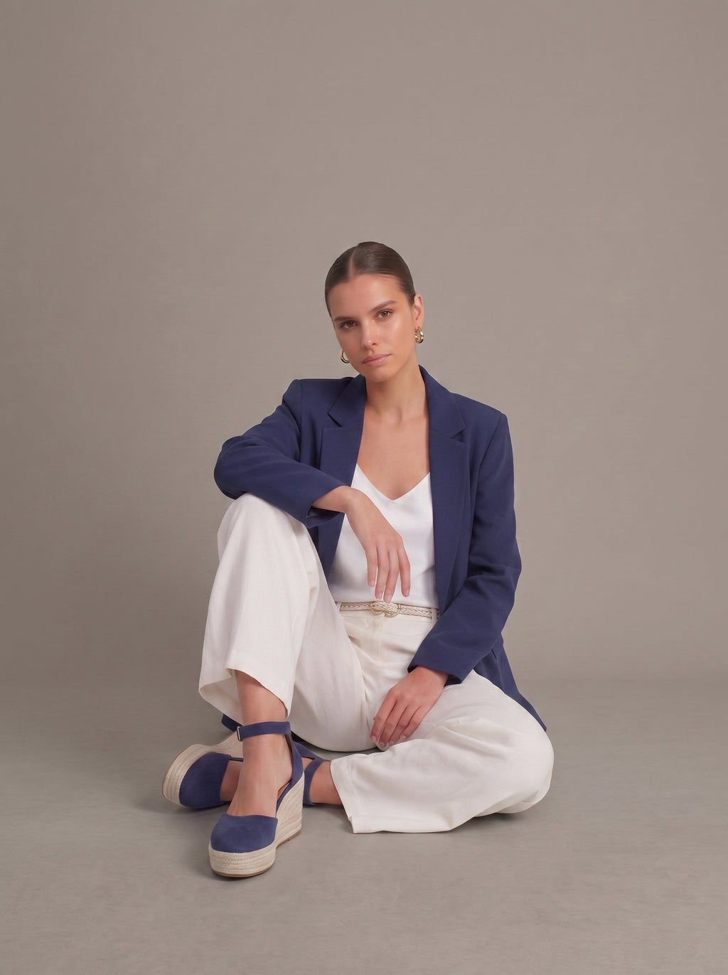 Catalina | Sandalias Cuña Esparto