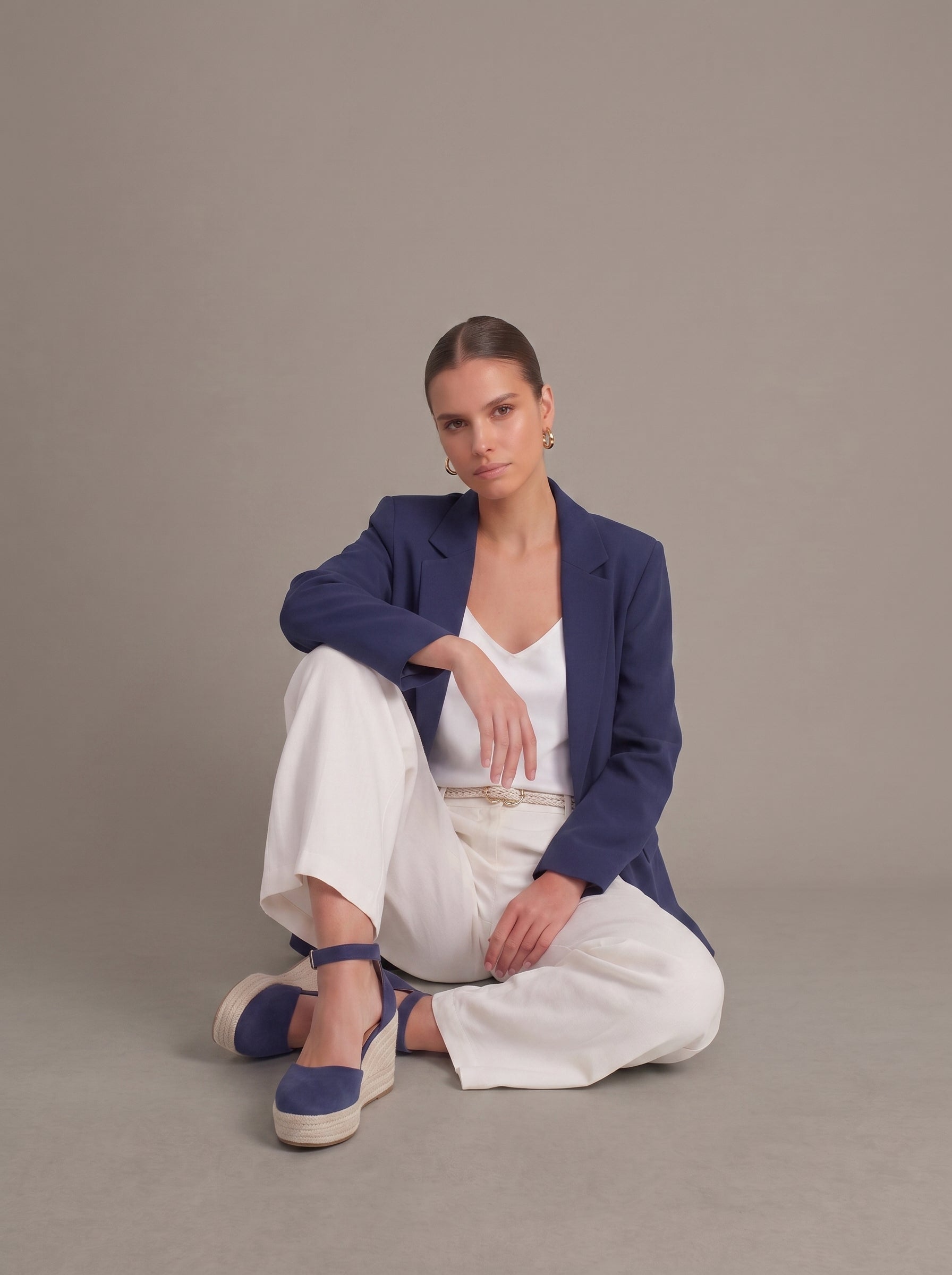 Catalina | Sandalias Cuña Esparto
