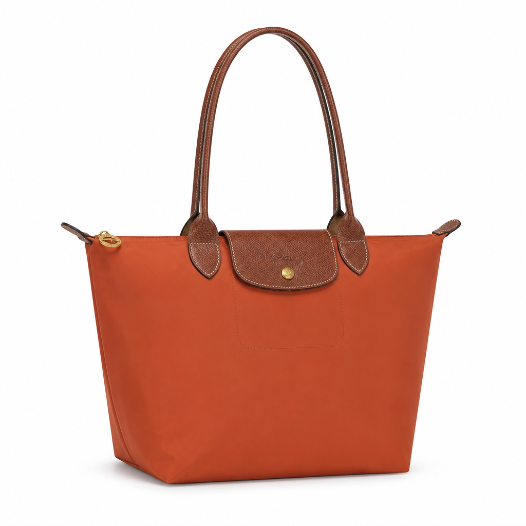 BOLSO TOTE GRANDE LONGCHAM | NARANJA
