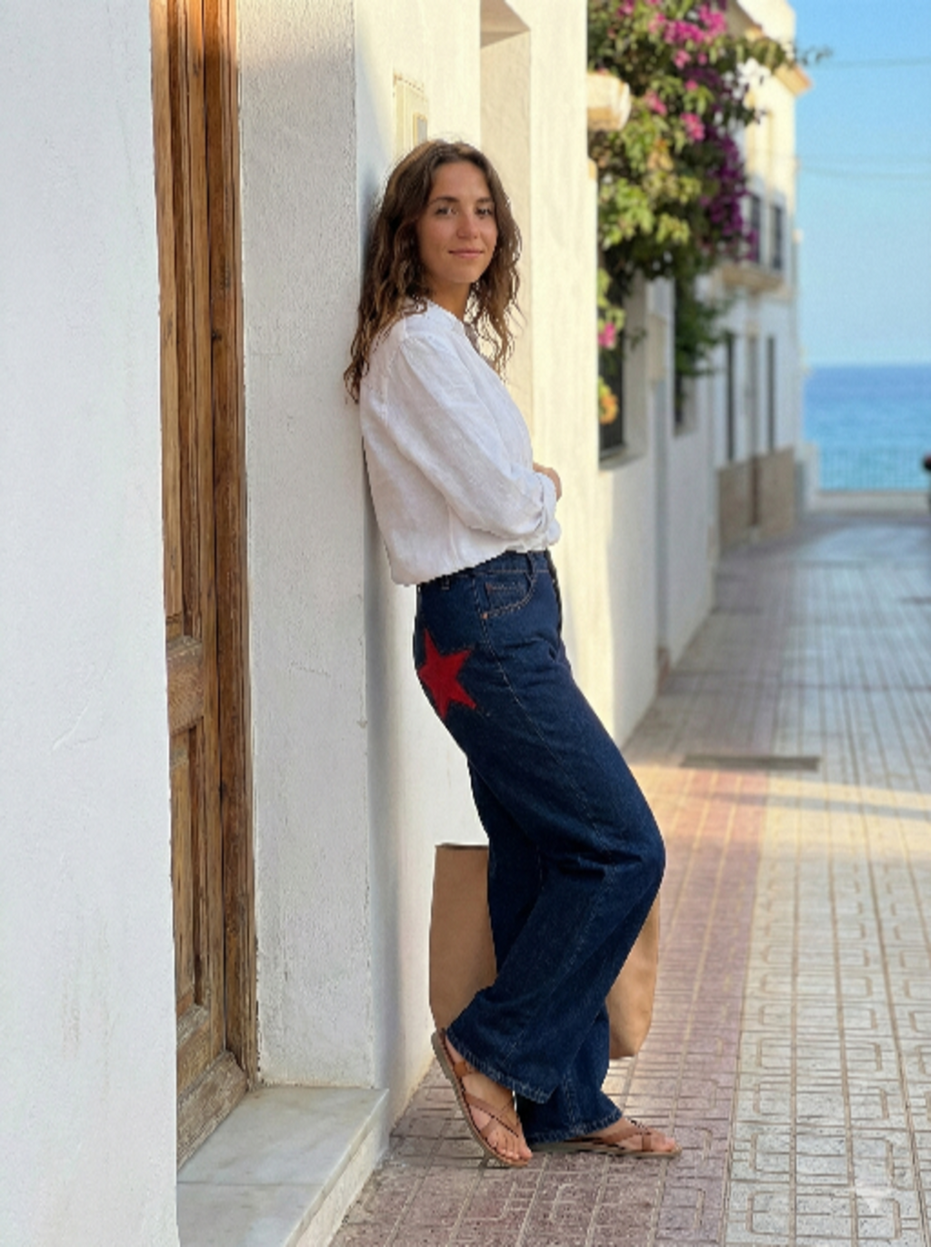 Pantalón campana Estrella