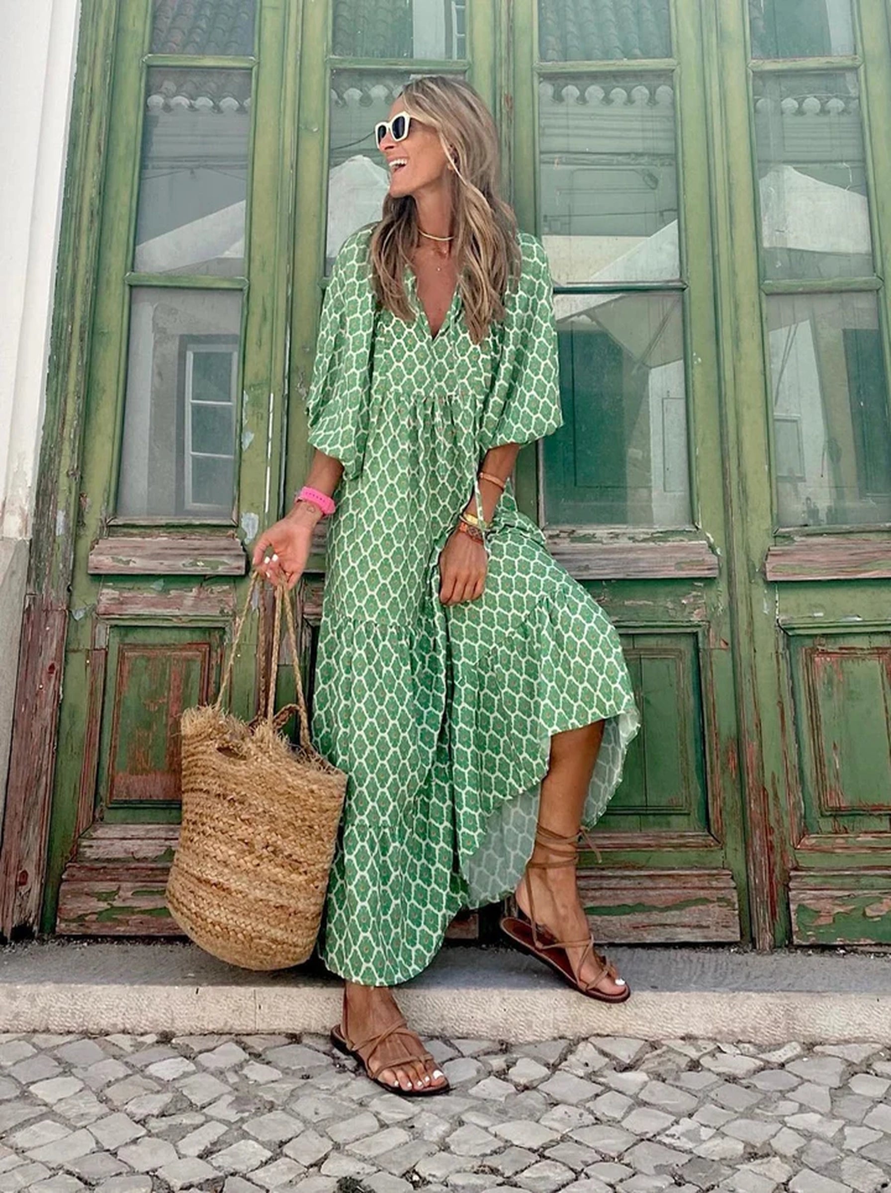 Isabel | Vestido largo boho